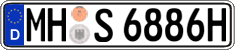 German license plate, Plates for oldtimers (type 
