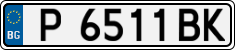 License plate of Bulgaria, Cars