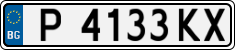 License plate of Bulgaria, Cars
