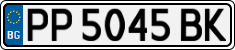 License plate of Bulgaria, Cars