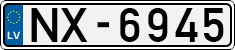 License plate of Latvia, Regular car plates