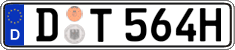 German license plate, Plates for oldtimers (type 