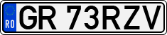 License plate of Romania, Regular plates