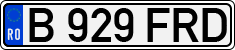 License plate of Romania, Regular plates