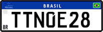 License plate of Brazil, Private owners (Mercosul)