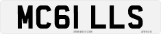 License plate of the United Kingdom, 2001 year system