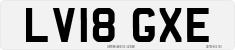 License plate of the United Kingdom, 2001 year system