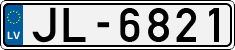 License plate of Latvia, Regular car plates