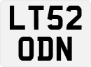 License plate of the United Kingdom, 2001 year system