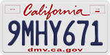 California, Passenger (1ABC234)