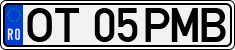 License plate of Romania, Regular plates