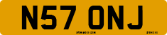 License plate of the United Kingdom, 1983 year system