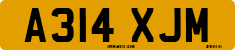 License plate of the United Kingdom, 1983 year system