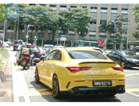 SMA 527 M, Mercedes-Benz CLA-Klasse