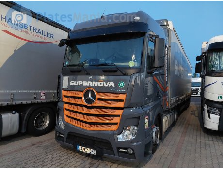 AA EZ-568, Mercedes-Benz Actros