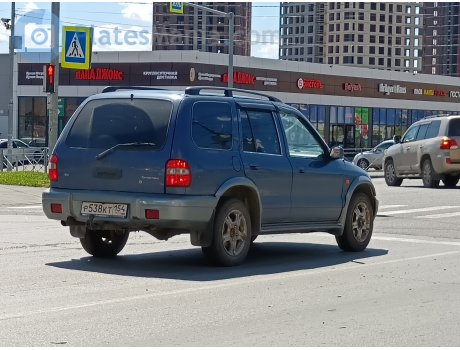 р538кт154, Kia Sportage