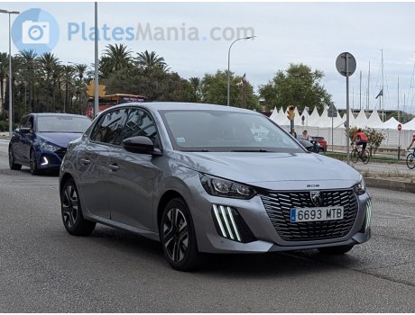 6693 MTB, Peugeot 208