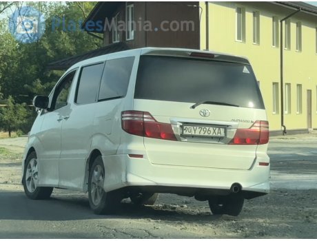 90 Y 796 XA, Toyota Alphard