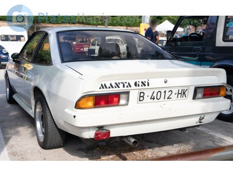 B 4012 HK, Opel Manta