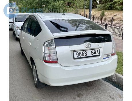 9663 БӨА, Toyota Prius