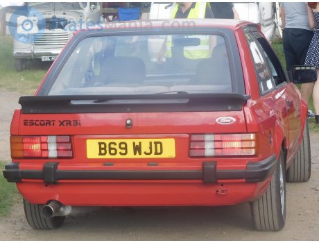 B69 WJD, Ford Escort