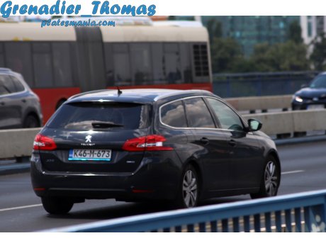 K46-M-673, Peugeot 308