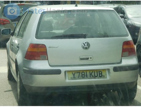Y781 KUB, Volkswagen Golf