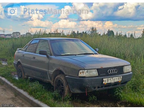 х817ет69, Audi 80
