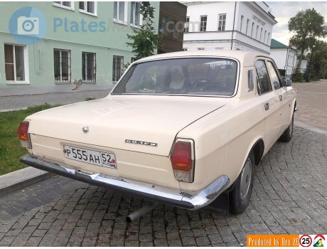 р555ан52, GAZ 24 Волга