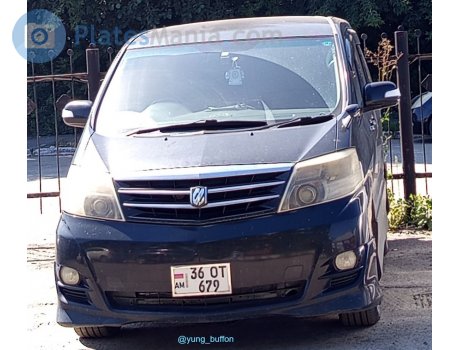 36 OT 679, Toyota Alphard