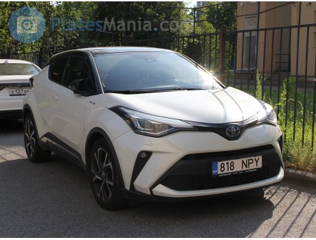 818 NPY, Toyota C-HR
