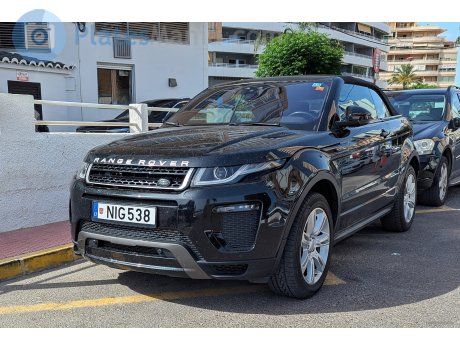 NIG 538, Land Rover Range Rover Evoque