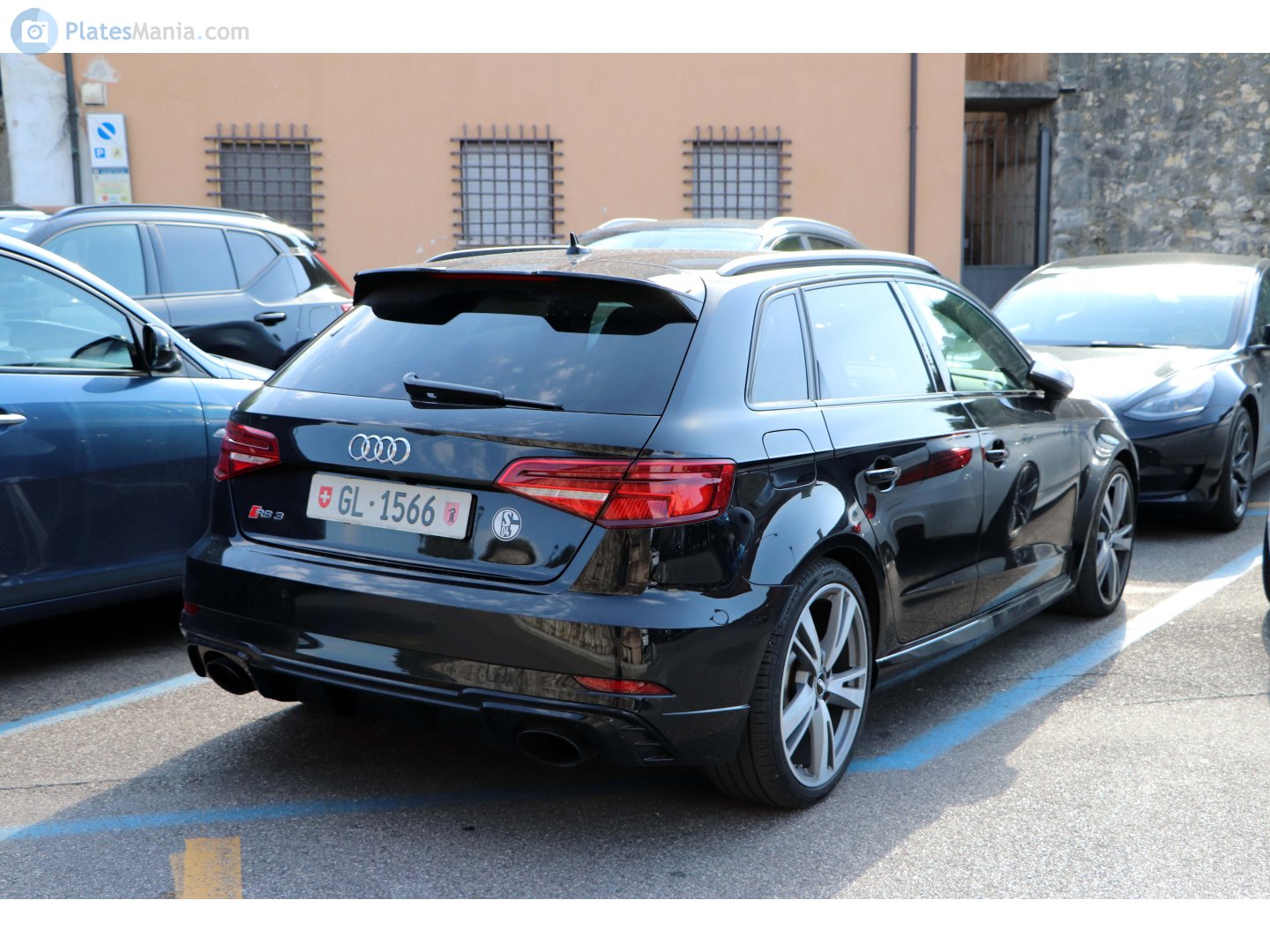 GL 1566, Audi RS3 3rd gen Sportback (8VA/8VF), facelift, 2016–2021