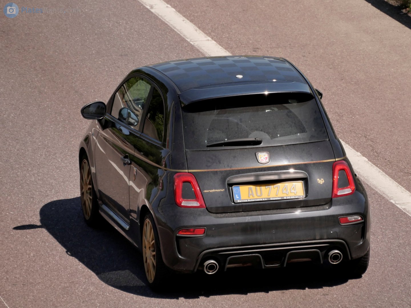 AU 7744, Abarth 500/595/695 1st gen (312), facelift, 2016–