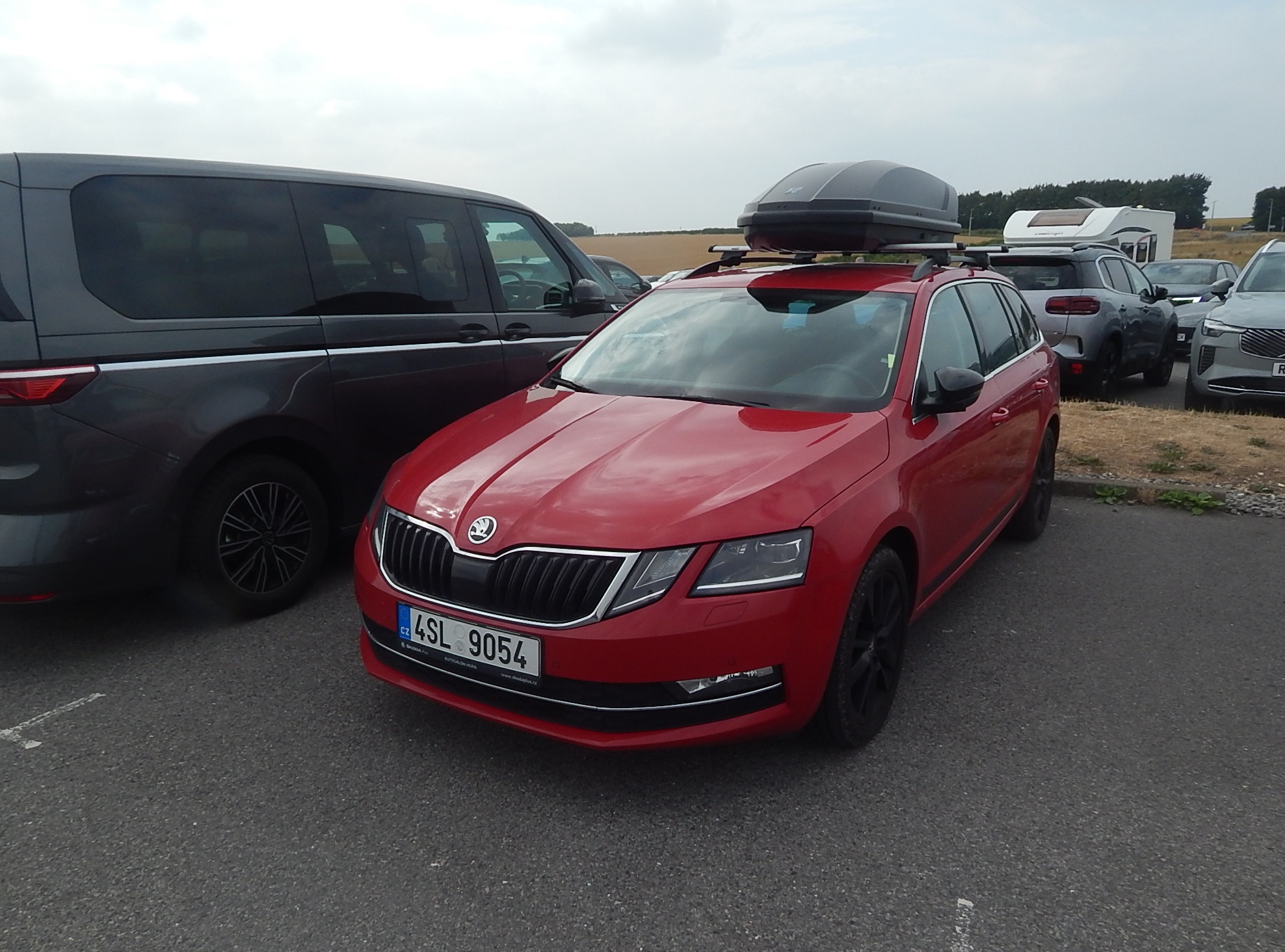 4SL 9054, Skoda Octavia 3rd gen Combi (A7/5E5), facelift, 2017–2020 (–2023 for CN-market)