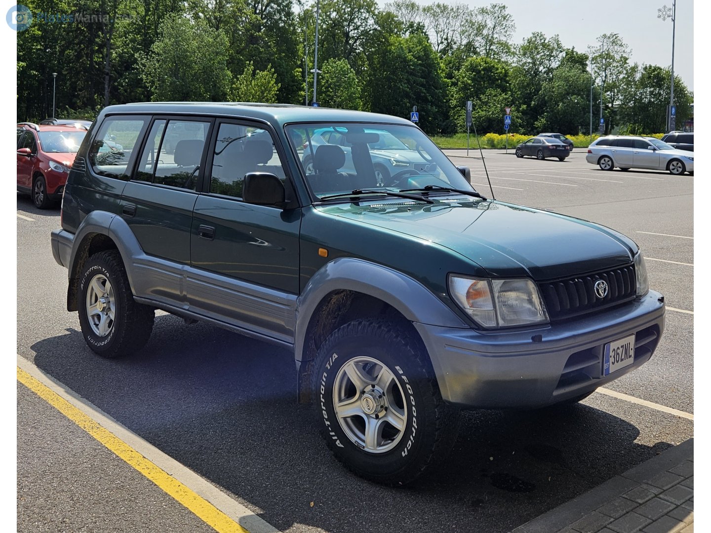 36 ZNL, Toyota Land Cruiser Prado 2nd gen 5-door SUV (J95), 1996–2002