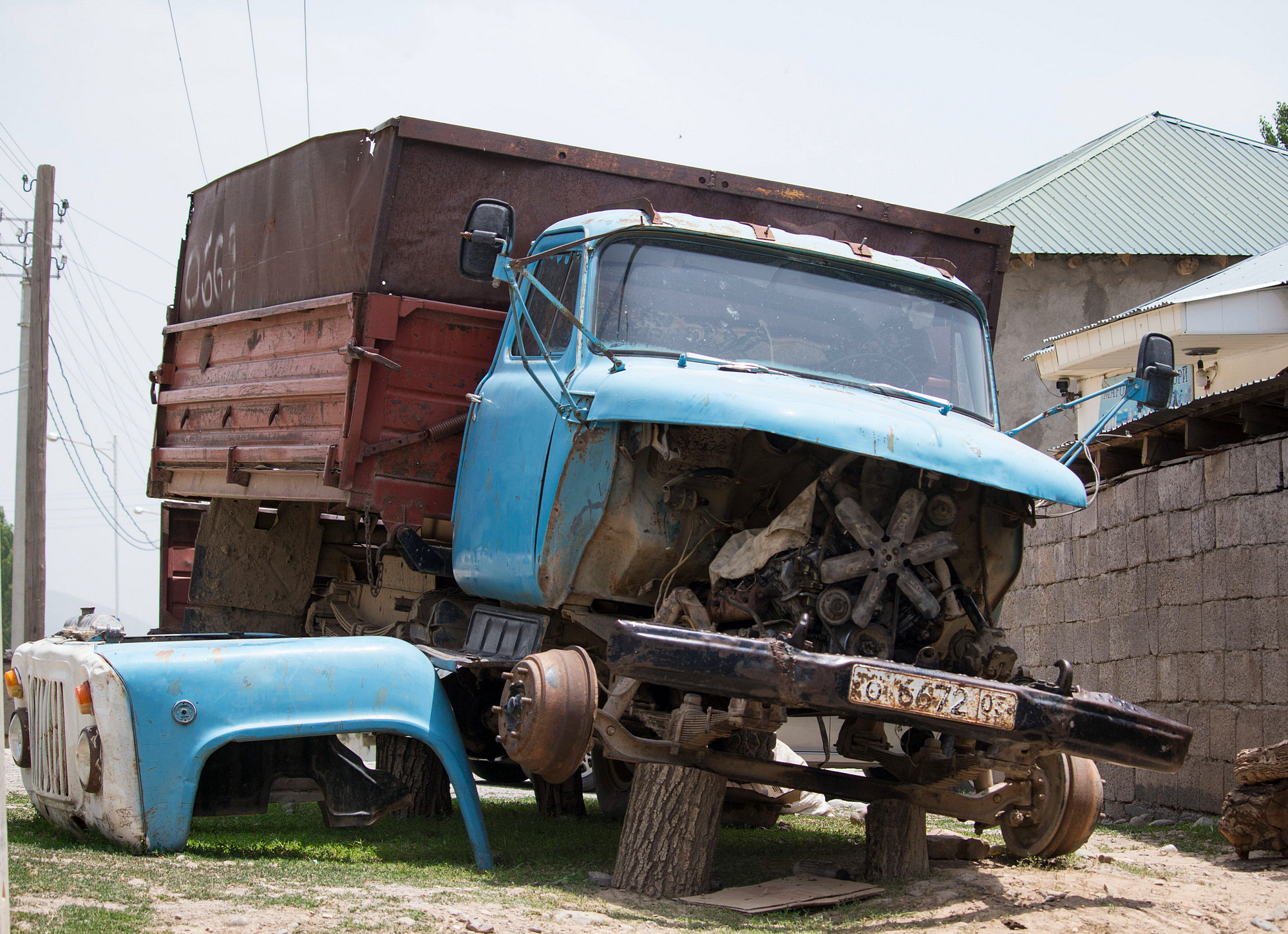 O 6672 03, GAZ 52/53 САЗ-3507, 1984–1992