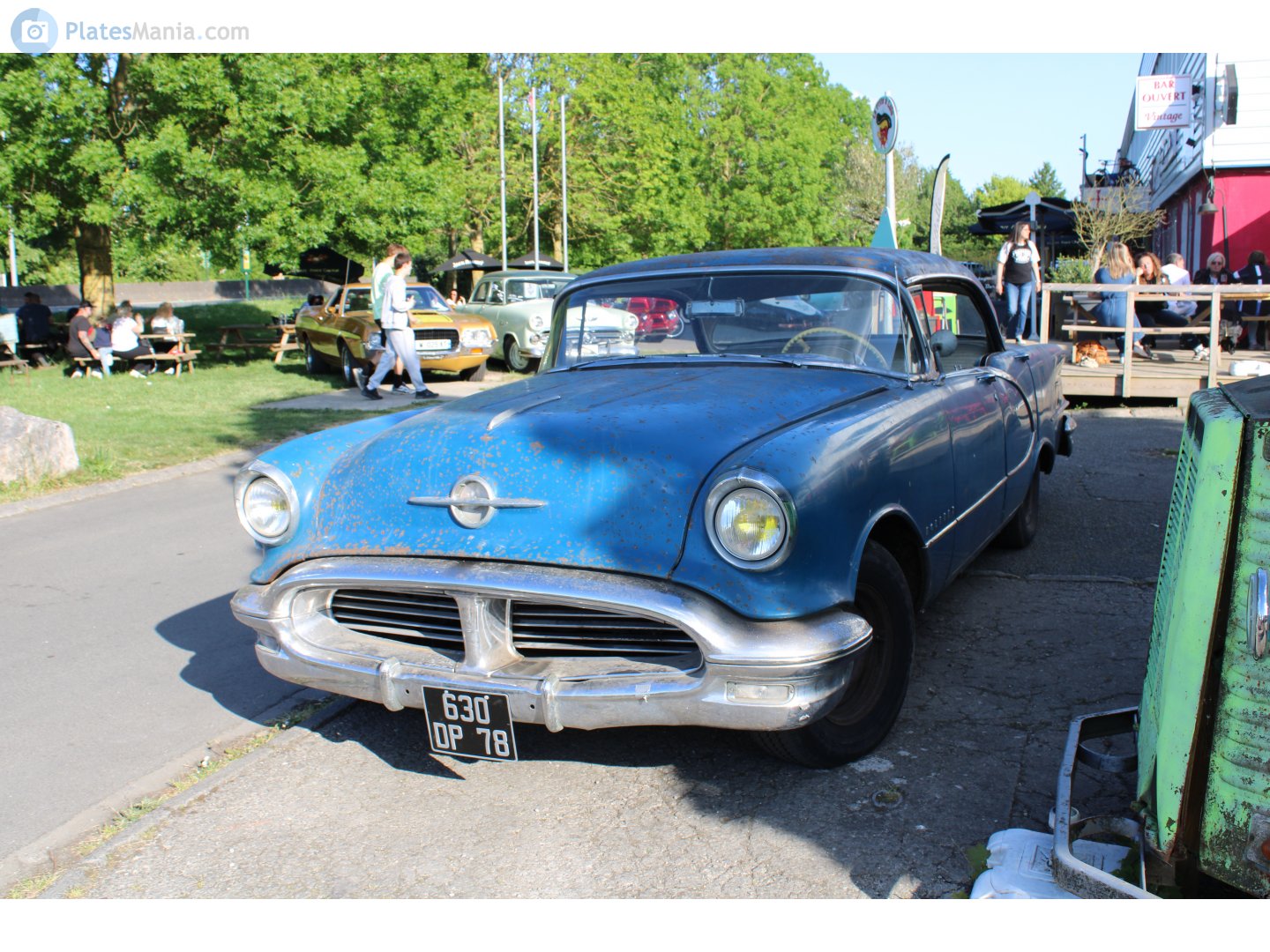 630 DP 78, Oldsmobile 88 2nd gen 1956 2-door Hardtop (3637; B-body), 2nd facelift, 1955–1956