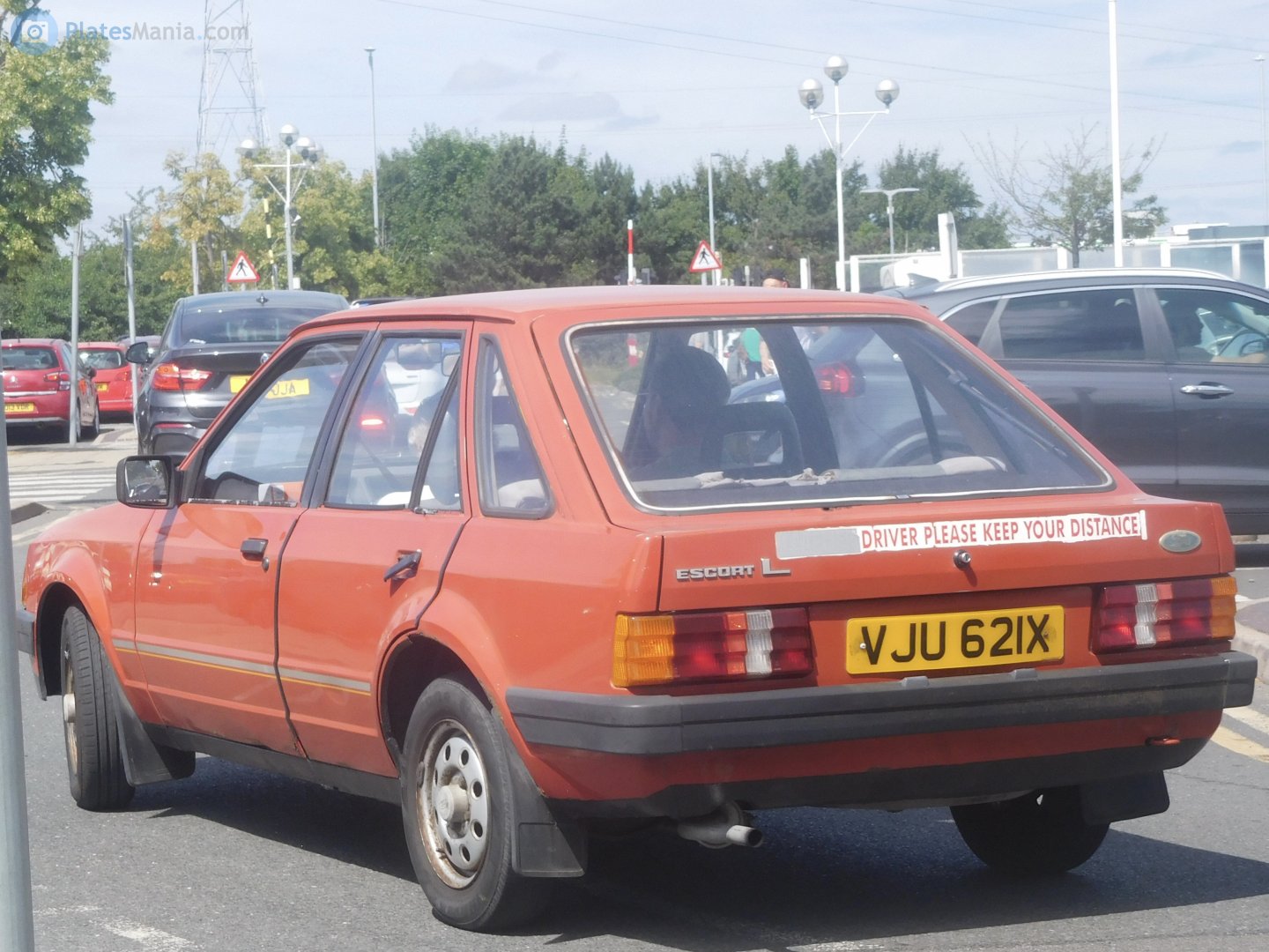 VJU621X, Ford Escort 3rd gen 5-door Hatch (AAD; Global-market), 1980–1986