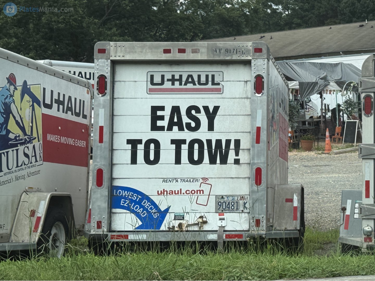 90481 K, U-Haul 5' x 8' Cargo Trailer (AV) 