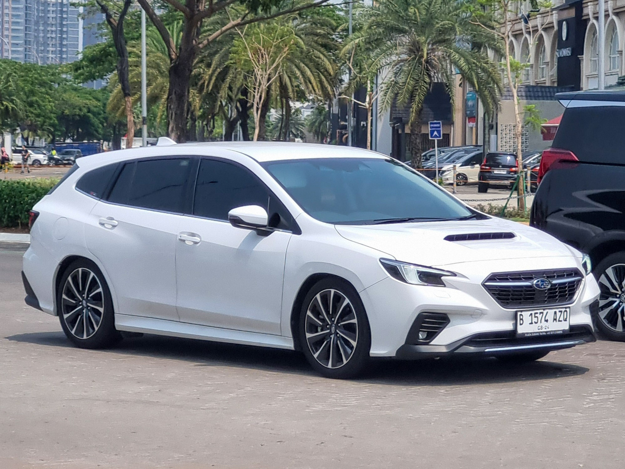 B 1574 AZQ, Subaru WRX 2nd gen Wagon (VN), 2021–