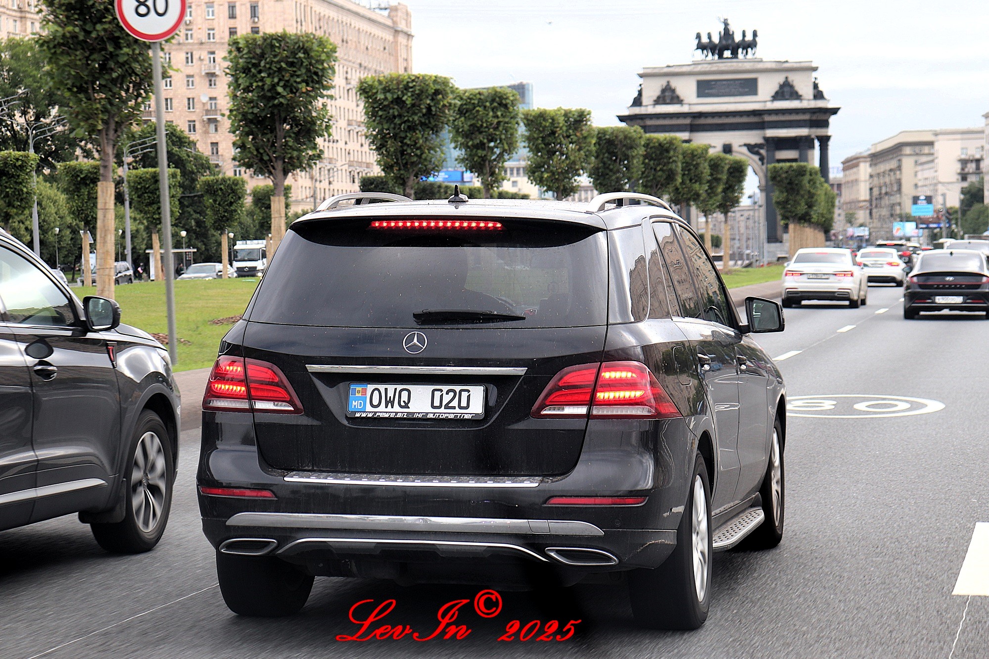 OWQ 020, Mercedes-Benz GLE-Klasse 1st gen SUV (W166), 2015–2018