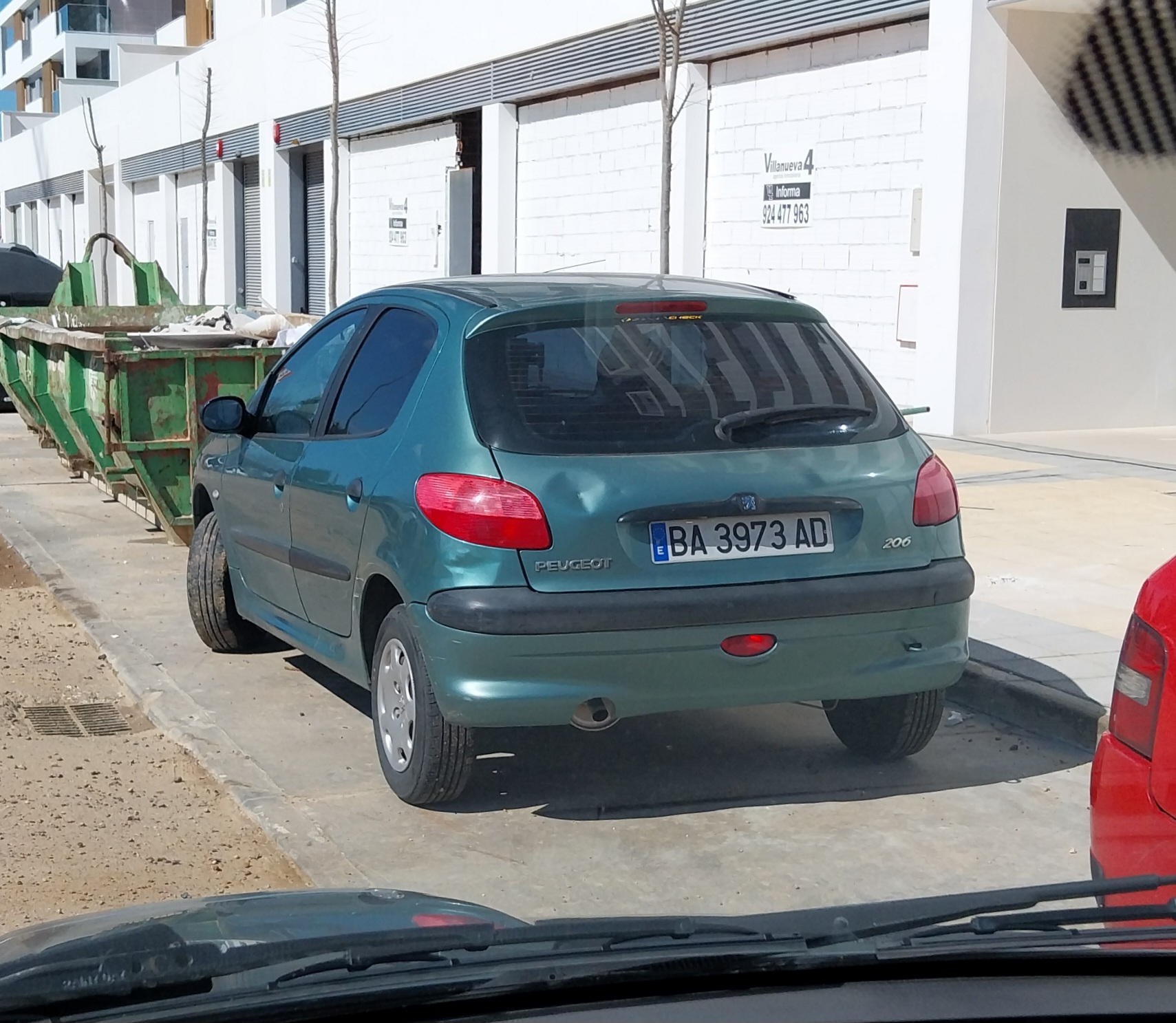 BA 3973 AD, Peugeot 206 1st gen 5-door Hatch (T11), 1998–2009 (–2012 for IR-market)