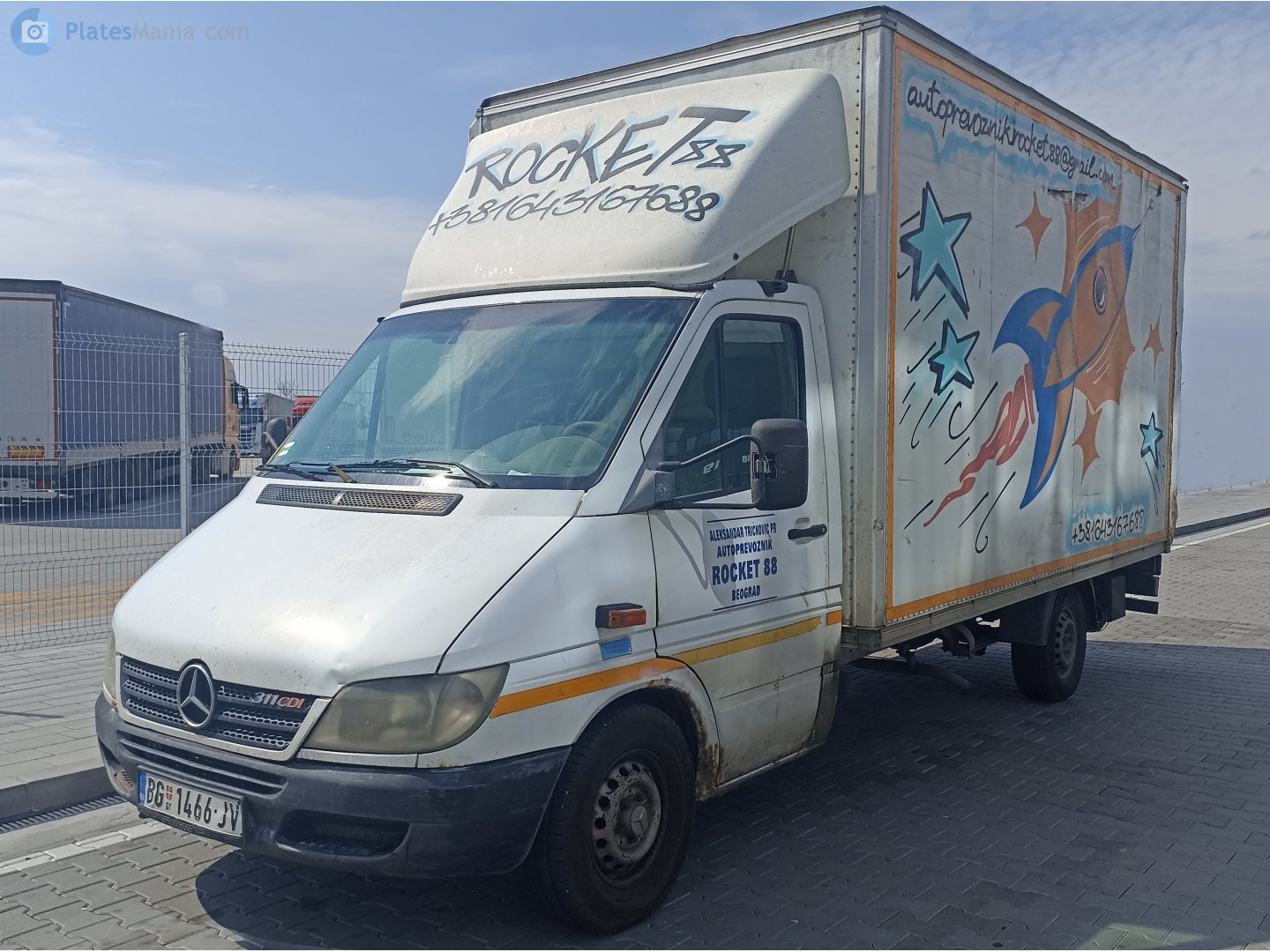 BG 1466-JV, Mercedes-Benz Sprinter 1st gen (Classic) (W901–905), facelift, 2000–2006 (2013–2018 for CIS-market)