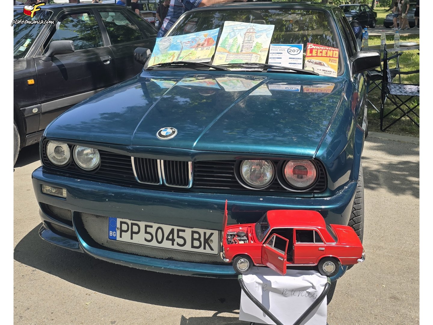 PP 5045 BK, BMW 3 Series 2nd gen Coupé (E30), 1982–1991