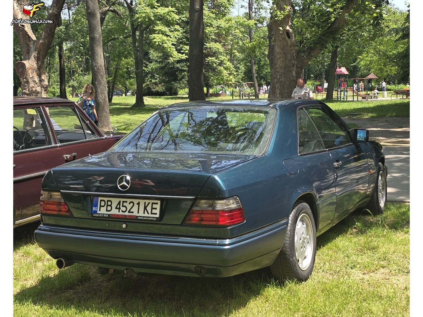 PB 4521 KE, Mercedes-Benz E-Klasse 1st gen Coupé (C124), 1987–1996