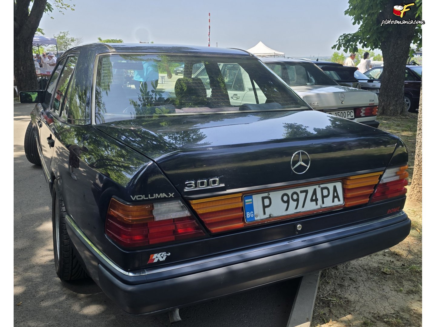 P 9974 PA, Mercedes-Benz E-Klasse 1st gen Sedan (W124), 1984­–1995