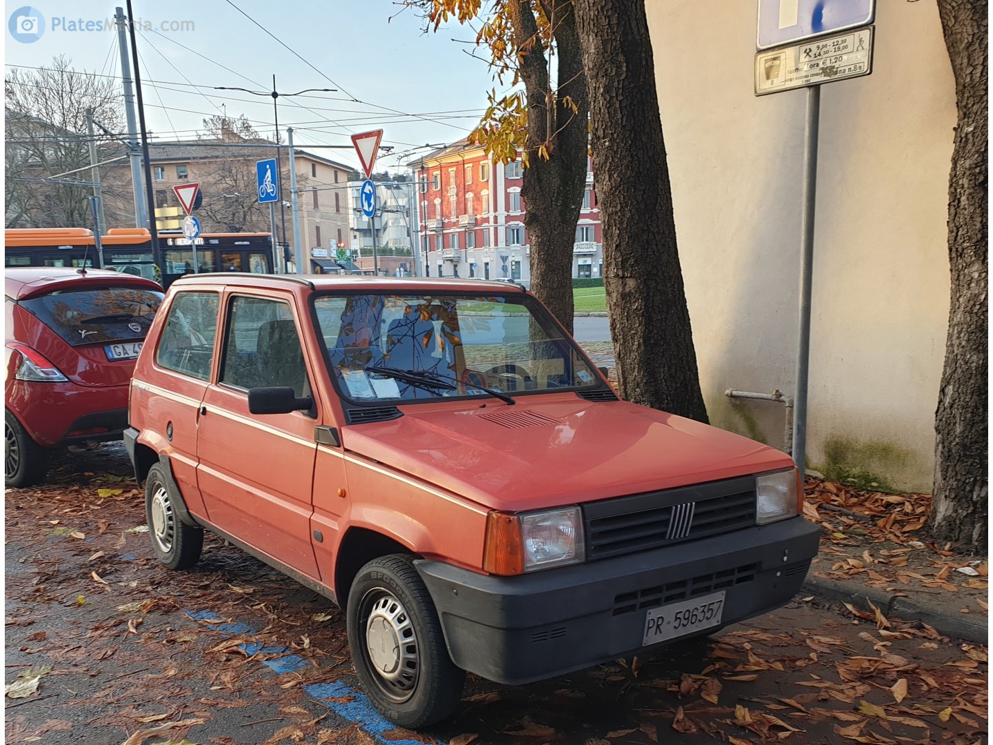 PR 596357, FIAT Panda 1st gen (141A/153A), facelift, 1986–2003