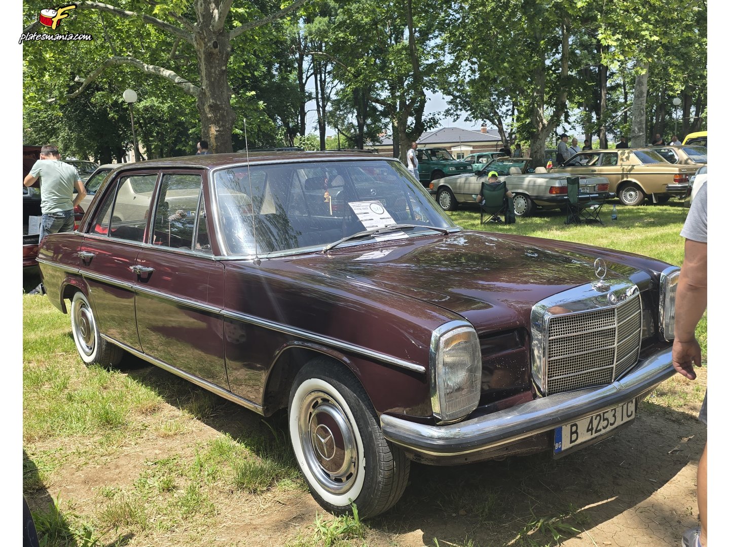 B 4253 TC, Mercedes-Benz E-Klasse 200–280 Sedan (W114/W115), 1967­–1976