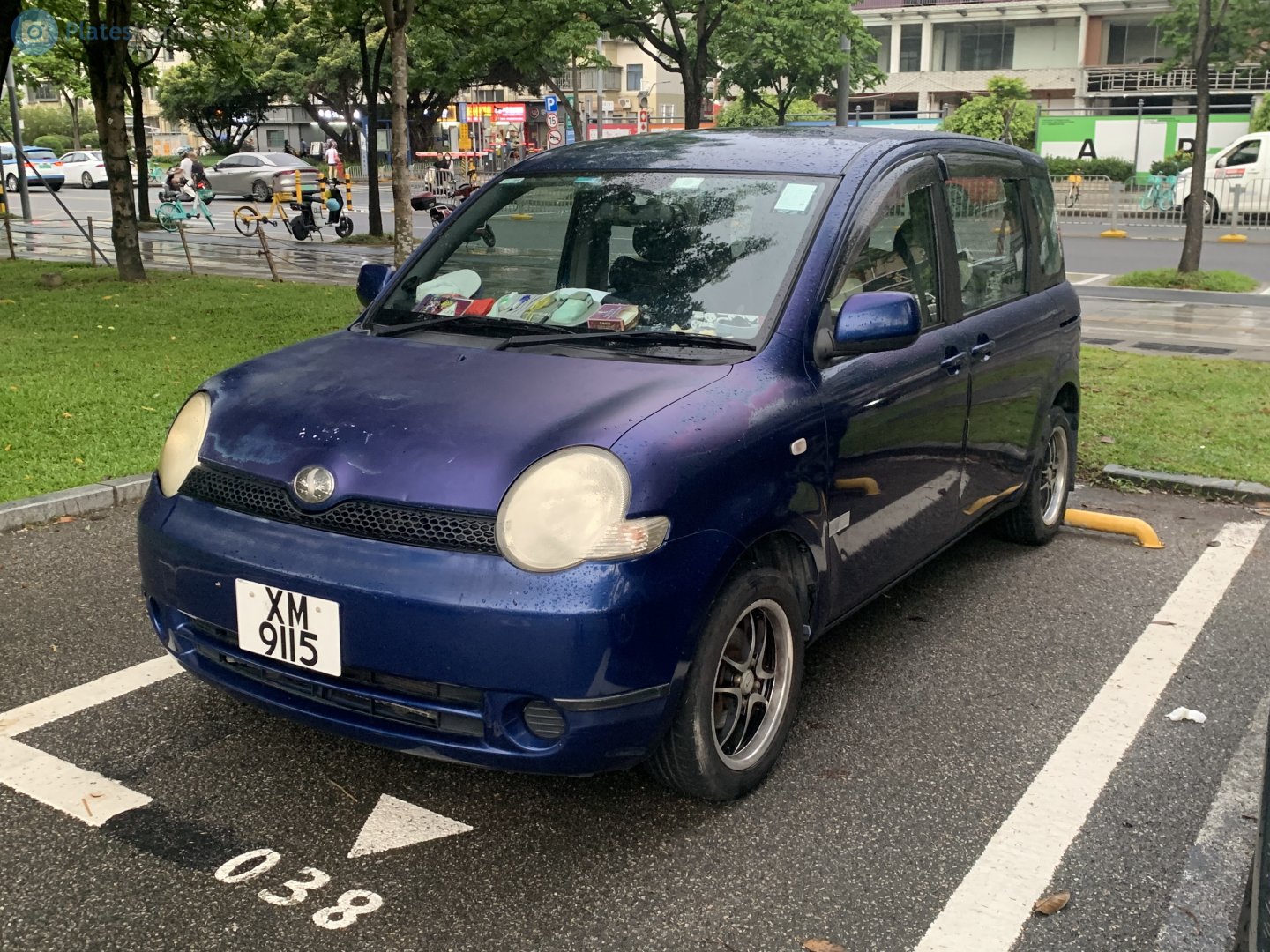XM 9115, Toyota Sienta 1st gen (XP80), 2003–2015